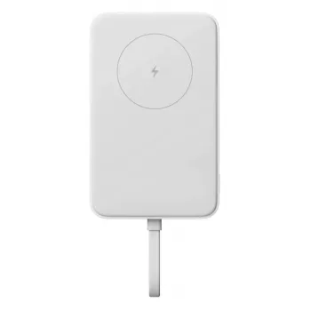 Powerbank Xiaomi BHR9822GL 10000 mAh Li-Ion con carga inalámbrica, 2× USB-C, blanco