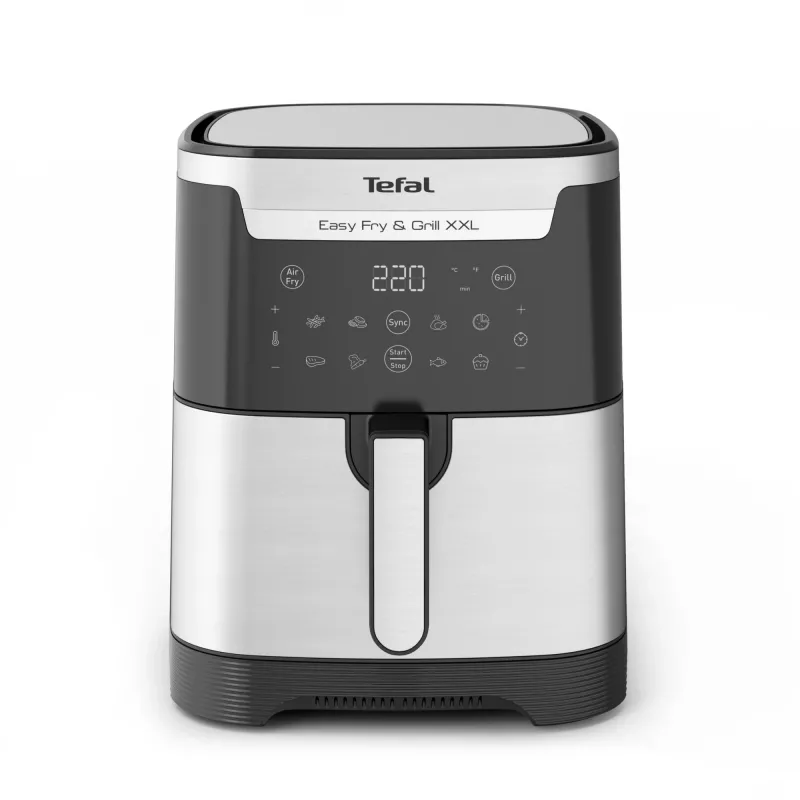 Freidora de aire Tefal Easy Fry & Grill EY801D 6,5 L de sobremesa 1650 W acero inoxidable