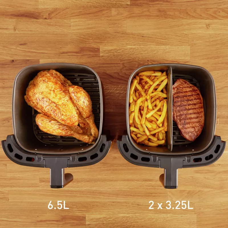 Freidora de aire Tefal Easy Fry & Grill EY801D 6,5 L de sobremesa 1650 W acero inoxidable