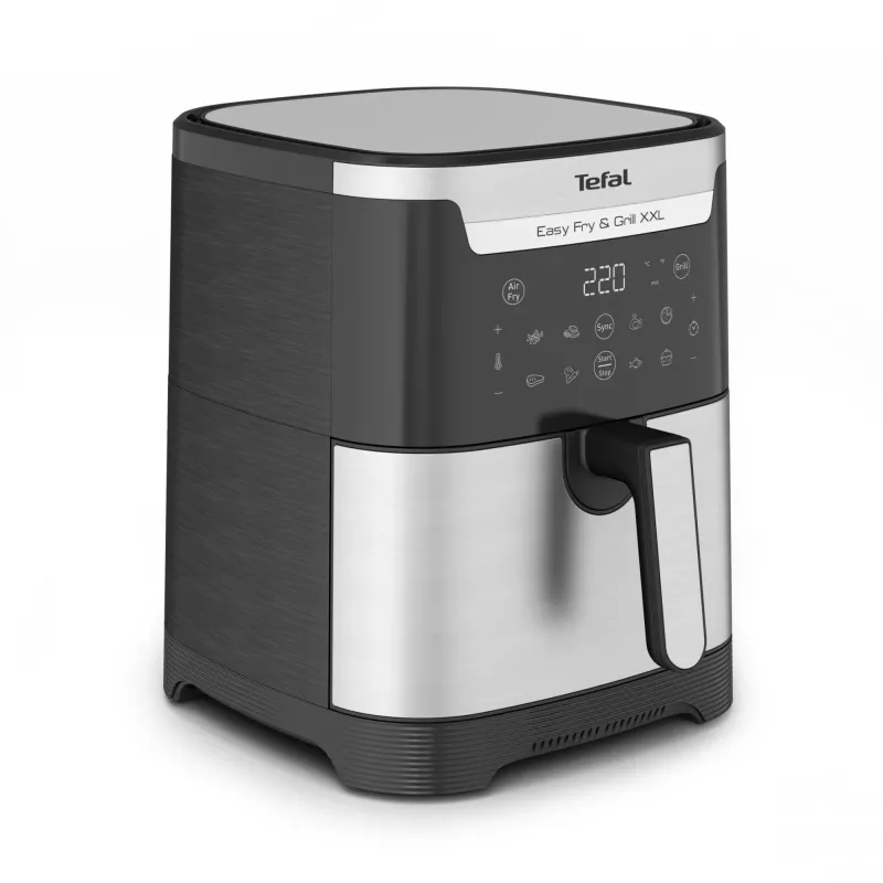 Freidora de aire Tefal Easy Fry & Grill EY801D 6,5 L de sobremesa 1650 W acero inoxidable