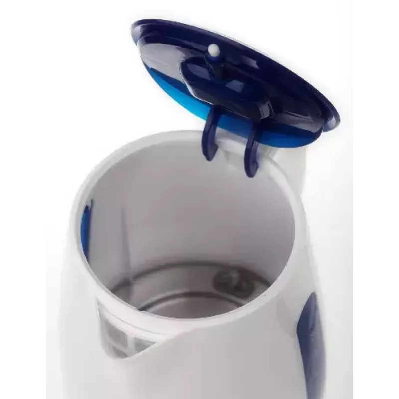 Hervidor Adler 1,7 L 2200 W azul blanco