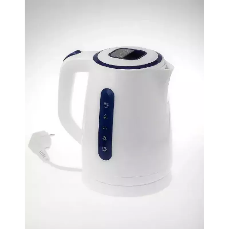 Hervidor Adler 1,7 L 2200 W azul blanco