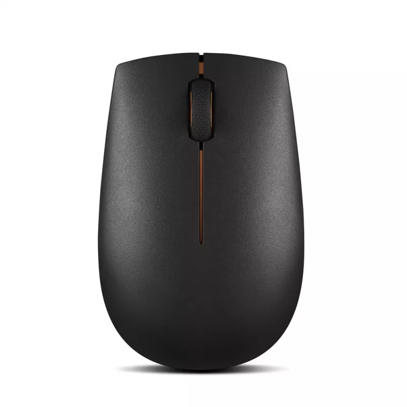 Ratón inalámbrico compacto Lenovo 300 negro, 1000 DPI, 2,4 GHz