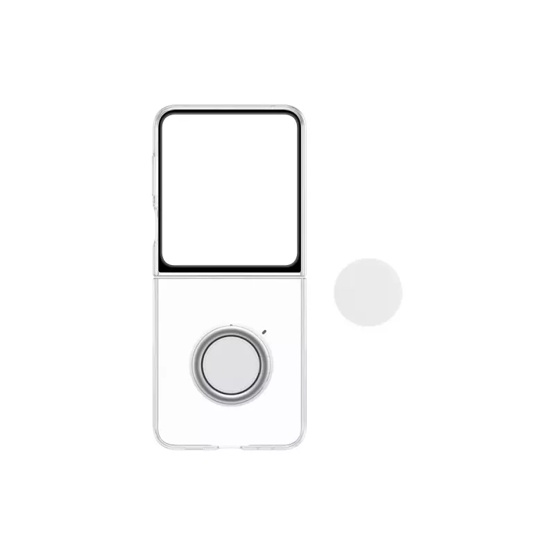 Samsung EF-XF731CTEGWW Clear Gadget Case funda para Galaxy Z Flip5, transparente