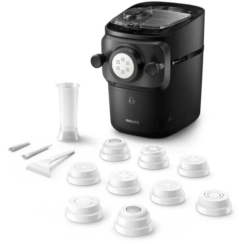 Máquina de pasta Philips serie 7000 HR2665/96 — 200 W, 220–240 V, compacta, metal/plástico, 229×327×322 mm