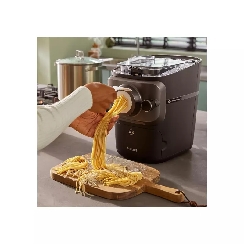 Máquina de pasta Philips serie 7000 HR2665/96 — 200 W, 220–240 V, compacta, metal/plástico, 229×327×322 mm