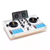Controlador DJ Hercules DJControl Mix Ultra – blanco, controlador Bluetooth portátil