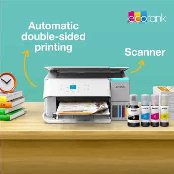 Impresora multifunción de inyección de tinta Epson EcoTank L4366 — A4, 4800 x 1200 DPI, 33 ppm, Wi‑Fi, Ethernet, doble cara