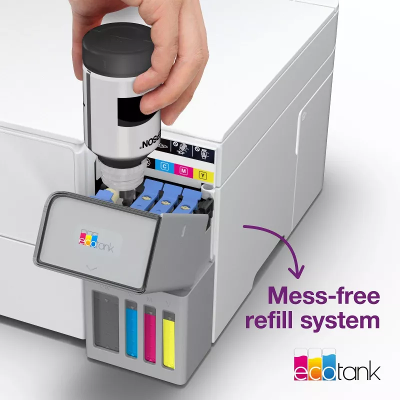 Impresora multifunción de inyección de tinta Epson EcoTank L4366 — A4, 4800 x 1200 DPI, 33 ppm, Wi‑Fi, Ethernet, doble cara