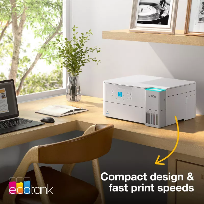Impresora multifunción de inyección de tinta Epson EcoTank L4366 — A4, 4800 x 1200 DPI, 33 ppm, Wi‑Fi, Ethernet, doble cara