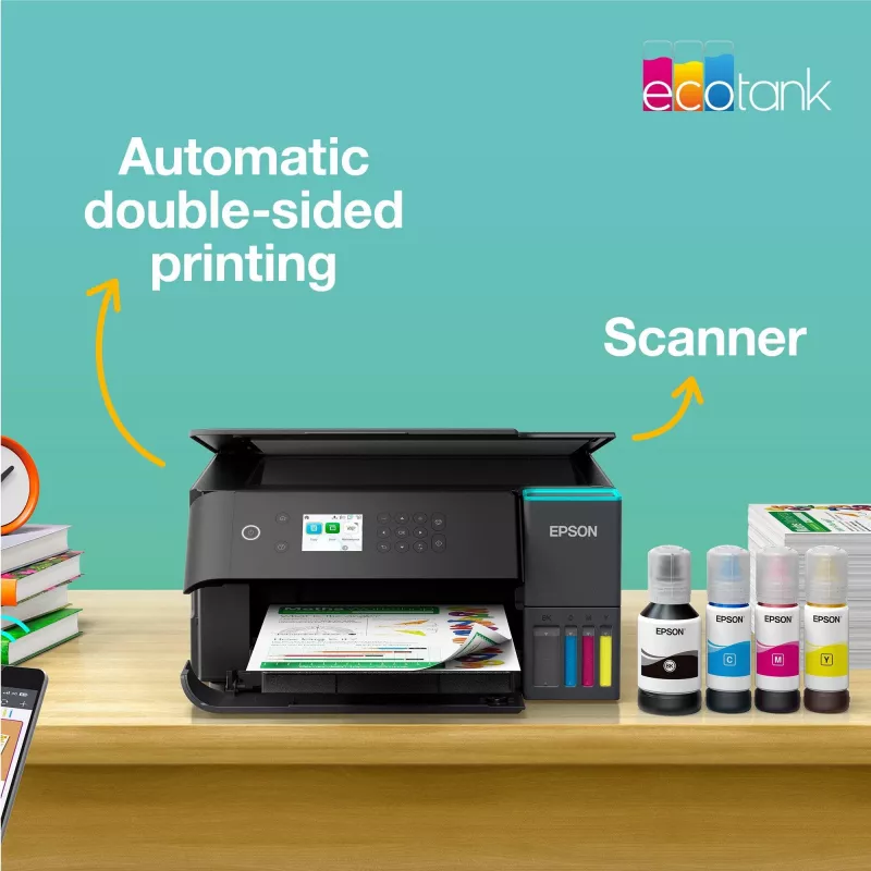Impresora multifunción de inyección de tinta Epson EcoTank L6360 — color, A4, 4800x1200 DPI, 35 ppm, Wi‑Fi, doble cara