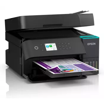 Impresora multifunción de inyección de tinta Epson EcoTank L6370 — color, A4, 4800x1200 DPI, Wi‑Fi, Ethernet