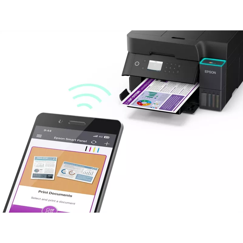 Impresora multifunción de inyección de tinta Epson EcoTank L6370 — color, A4, 4800x1200 DPI, Wi‑Fi, Ethernet