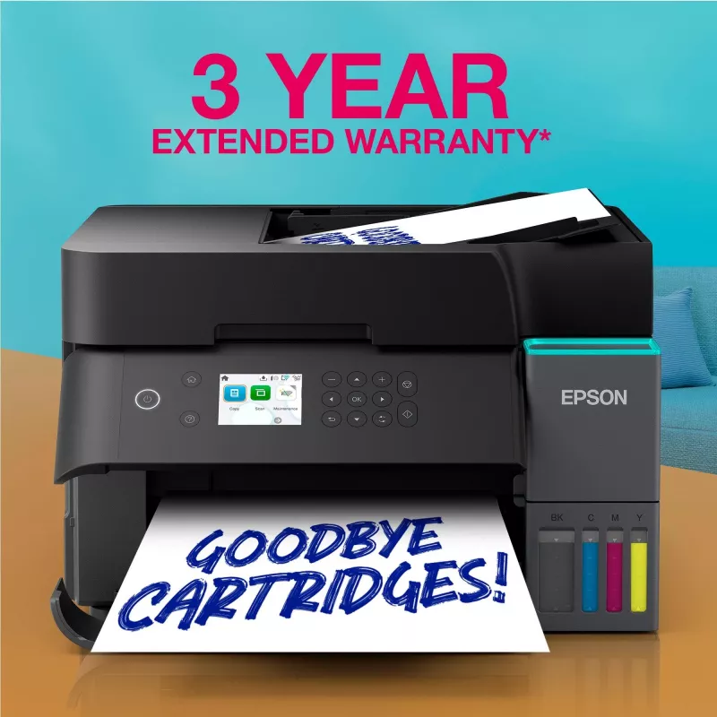 Impresora multifunción de inyección de tinta Epson EcoTank L6370 — color, A4, 4800x1200 DPI, Wi‑Fi, Ethernet