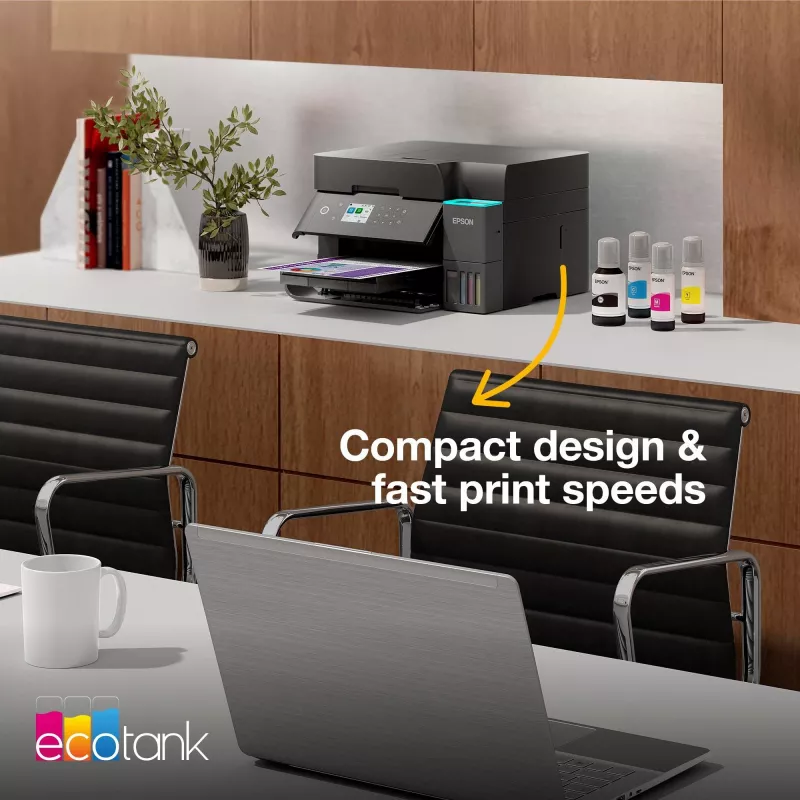 Impresora multifunción de inyección de tinta Epson EcoTank L6370 — color, A4, 4800x1200 DPI, Wi‑Fi, Ethernet