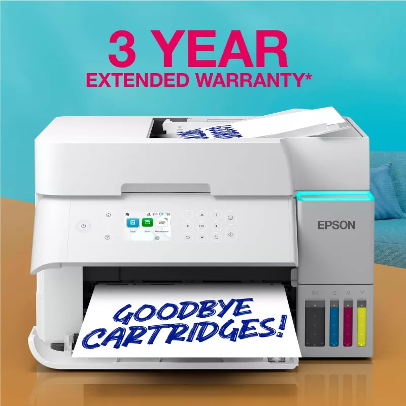 Impresora multifunción de inyección de tinta Epson EcoTank L6376 — color, A4, 4800 x 1200 DPI, 35 ppm, Wi‑Fi, Ethernet, doble cara