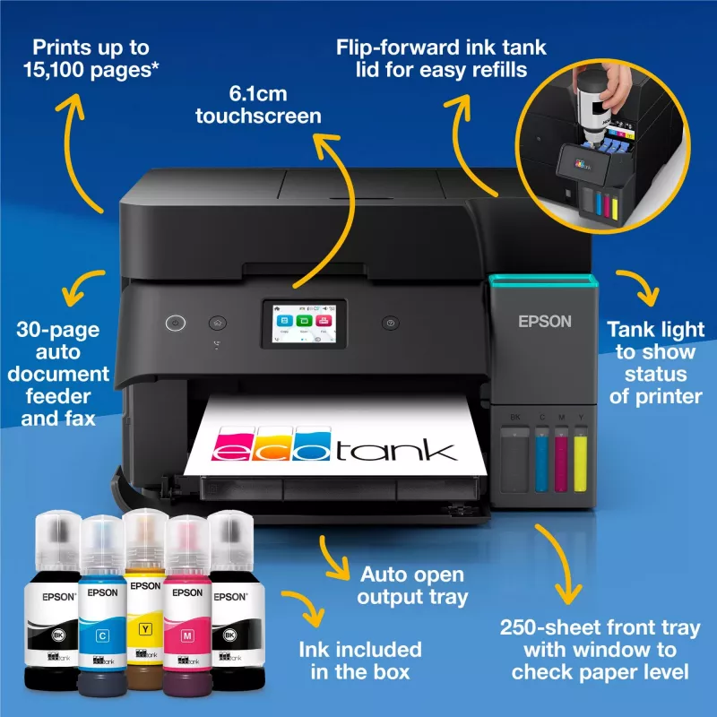 Epson EcoTank L6390 inyección de tinta A4 4800 x 1200 DPI Wi-Fi