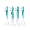 Cabezales de cepillo de repuesto Sonicare For Kids Philips HX6034/90 — pack de 4, azul/blanco, recambio cada 3 meses