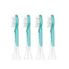 Cabezales de cepillo Philips Sonicare For Kids HX6044/90, pack de 4, azul/blanco, recambio cada 3 meses