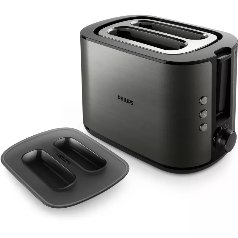 Tostadora Philips Viva Collection HD2651/80 8 2 rebanadas 1050 W titanio
