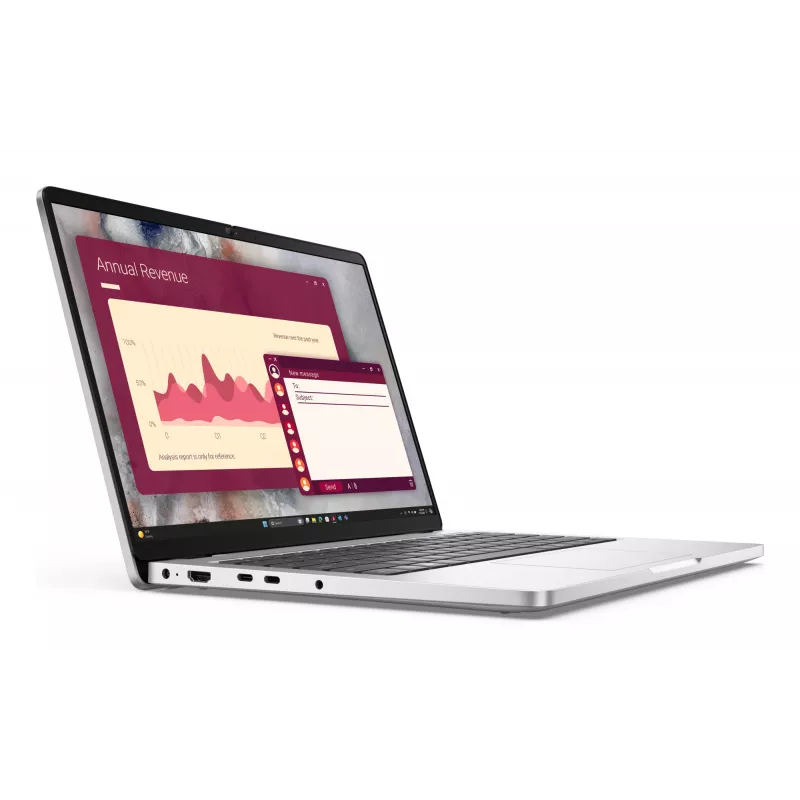 Dell Pro 14 PC14250 portátil 35,6 cm (14 pulgadas) FHD+ Intel Core Ultra 7 255U 32 GB DDR5 512 GB SSD Intel Graphics Wi-Fi 802.11ax Windows 11 Pro, teclado nórdico