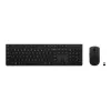 Lenovo 4X31R64316 Teclado y ratón con Office RF Wireless + Bluetooth QWERTY US Inglés Gris