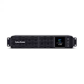 SAI interactivo CYBERPOWER CP1200EIPFCRM2U 12 kVA / 720 W, 8 tomas AC, batería de plomo-ácido sin mantenimiento, rack, negro