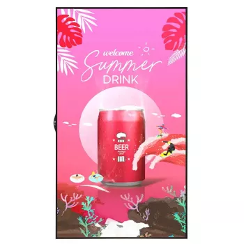 Pantalla de señalización digital LG 75XS4P-B.AEU 190,5 cm (75 inch) LED 4000 cd/m² UHD+ negra WebOS 24/7
