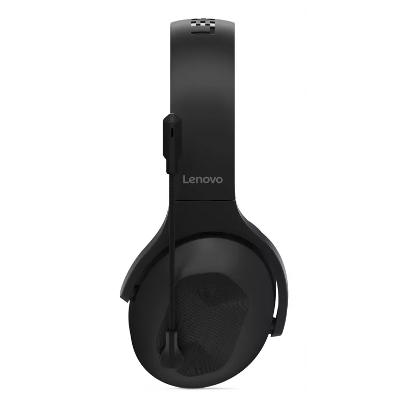 Auriculares Lenovo Legion H410 inalámbricos diadema gaming USB Type-C Bluetooth negros, morados