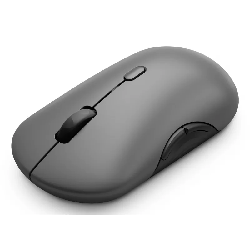 Ratón inalámbrico ambidiestro Lenovo 700 — RF + Bluetooth, óptico 4000 DPI, 8 botones, gris