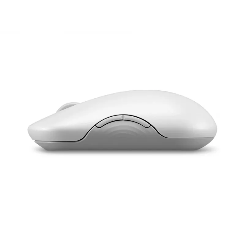 Ratón inalámbrico silencioso Lenovo 700 multidispositivo, ambidiestro, óptico, 4000 DPI, RF + Bluetooth, 8 botones, blanco