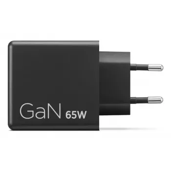 Cargador para dispositivos móviles Lenovo G0A6065BEU — cargador de CA universal para interior, 2× USB-C, 100–240 V, cable de 1,5 m, negro