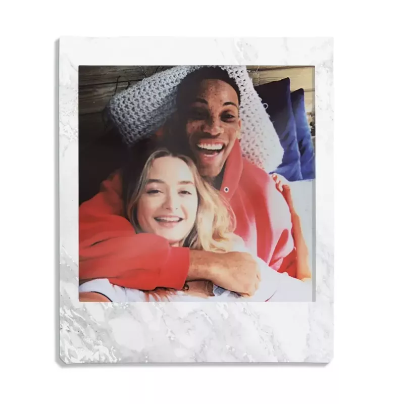 Película para fotos instantáneas Fujifilm SQUARE White Marble 10 uds.