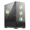 Caja de PC MSI MAG PANO 110R PZ torre Midi — cristal templado, ATX, 3 ventiladores frontales de 120 mm, USB-C, compatible con radiadores de 360 mm