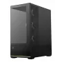 Caja de PC MSI MAG PANO 110R PZ torre Midi — cristal templado, ATX, 3 ventiladores frontales de 120 mm, USB-C, compatible con radiadores de 360 mm