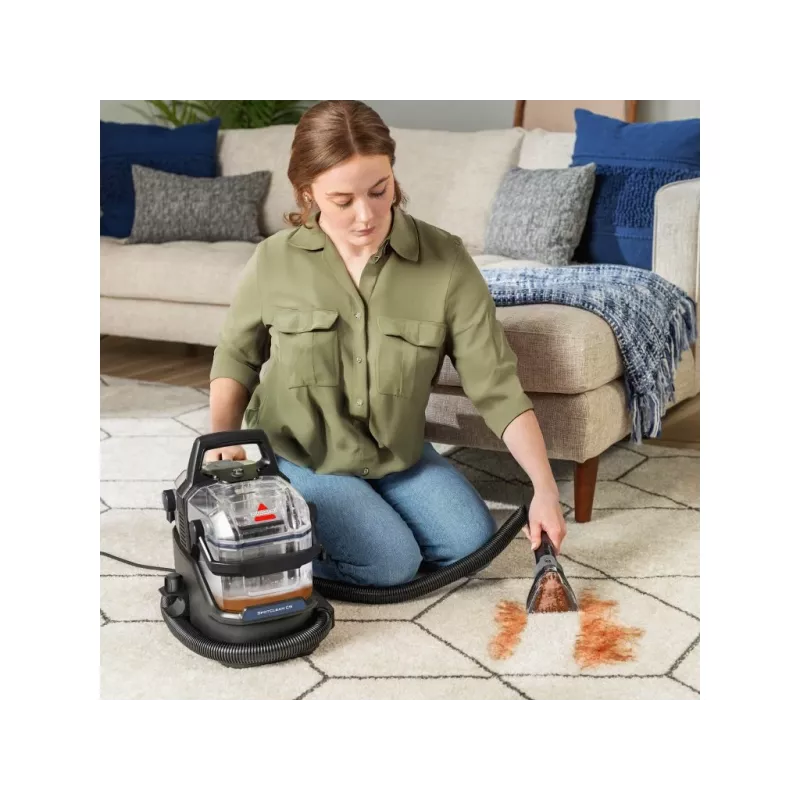 Bissell SpotClean C9 Select limpiador de alfombras de mano negro, transparente