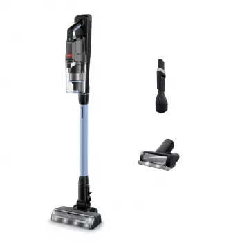 Bissell PowerClean Furfinder Select aspirador de escoba sin cable HEPA sin bolsa 200 W negro, azul claro