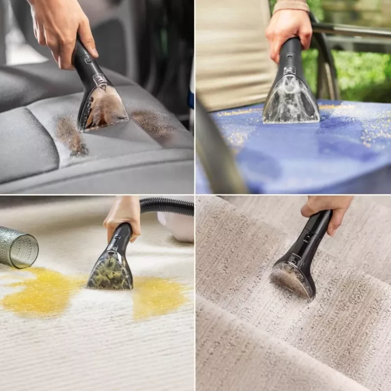 Bissell SpotClean Mini limpiador de alfombras de mano inalámbrico negro, azul
