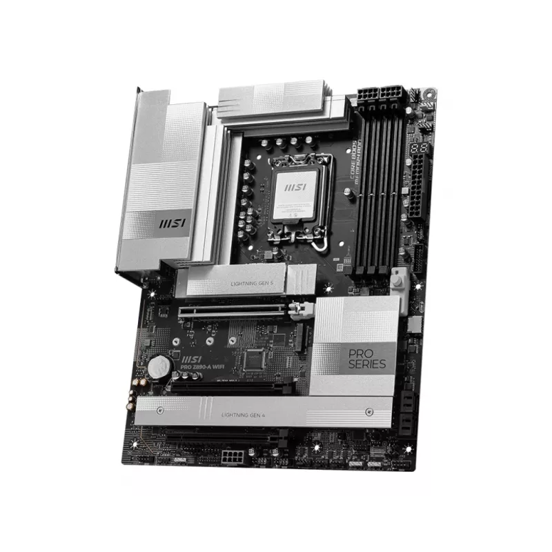 Placa base MSI PRO Z890-A WIFI Intel Z890 LGA 1851 ATX DDR5, 4 DIMM, 256 GB, Wi‑Fi 7, 5 Gb Ethernet