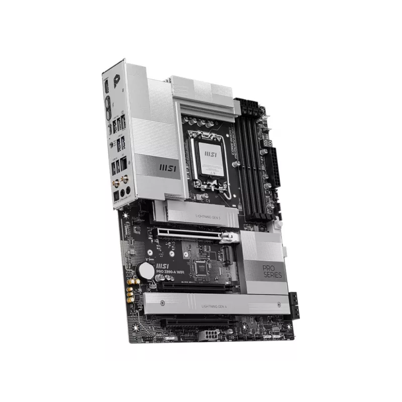 Placa base MSI PRO Z890-A WIFI Intel Z890 LGA 1851 ATX DDR5, 4 DIMM, 256 GB, Wi‑Fi 7, 5 Gb Ethernet