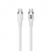 TARGUS Cable de carga USB-c a USB-c de silicona 60w 1.5m - White