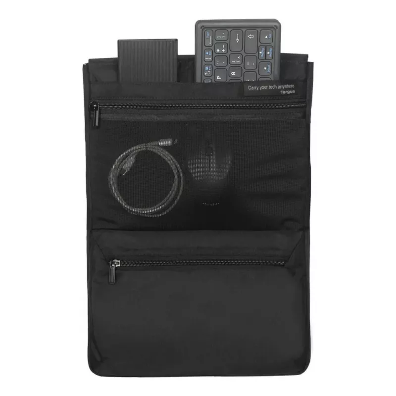 Mochila urbana Targus EcoSmart negra 300x130x455mm certificada GRS