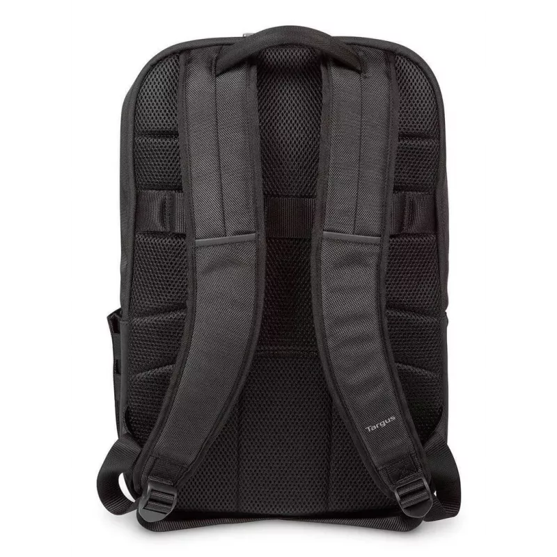 Targus CitySmart mochila informal negra, gris, piel sintética, poliuretano (PU)