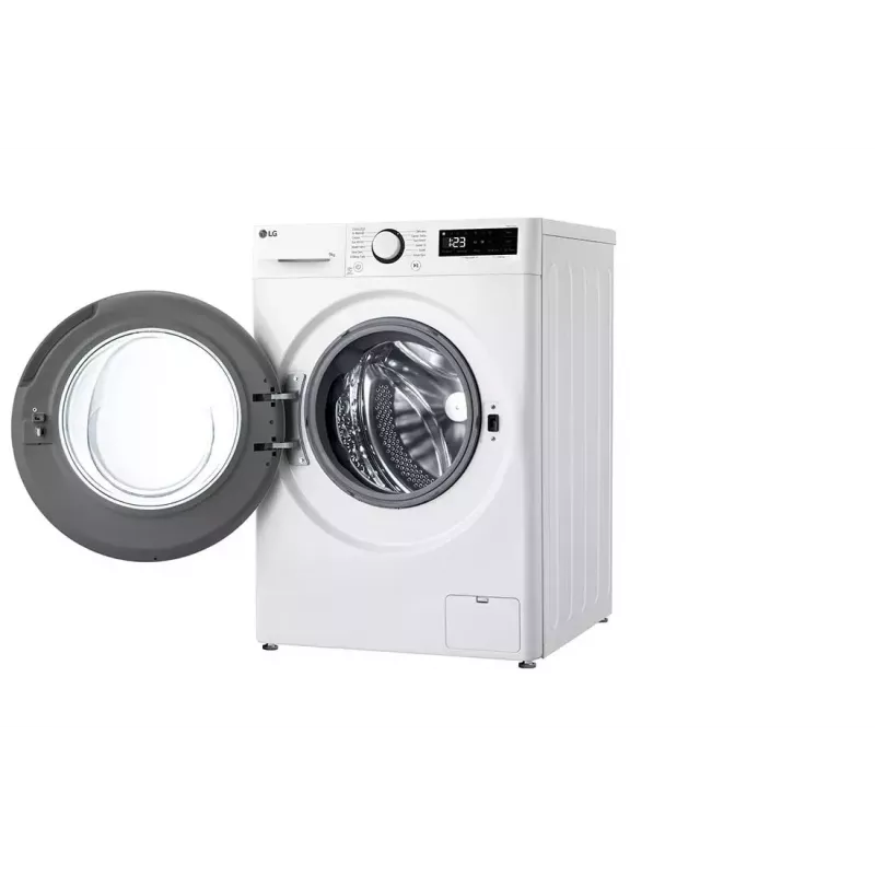 Lavadora de carga frontal LG F4WR509SWW 9 kg, 1400 rpm, clase energética A, blanca