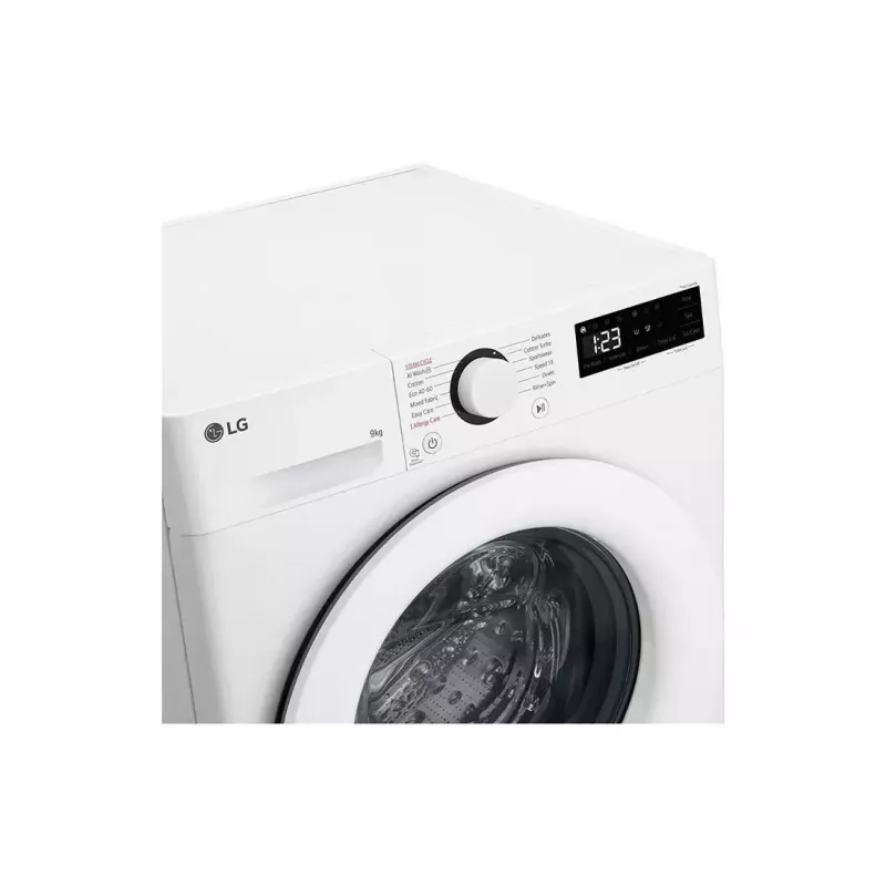 Lavadora de carga frontal LG F4WR509SWW 9 kg, 1400 rpm, clase energética A, blanca