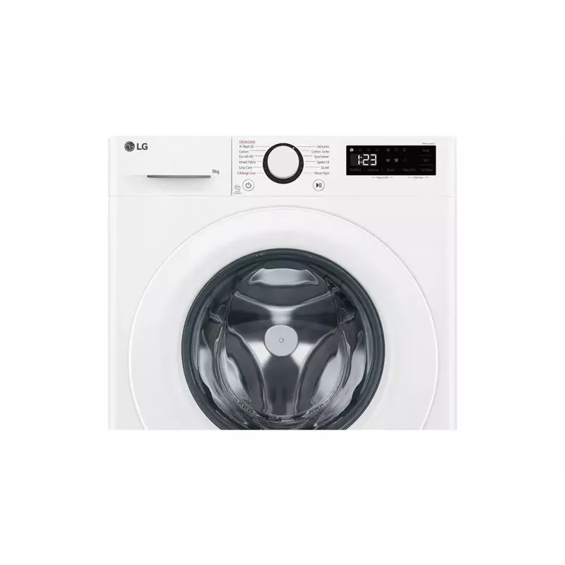Lavadora de carga frontal LG F4WR509SWW 9 kg, 1400 rpm, clase energética A, blanca