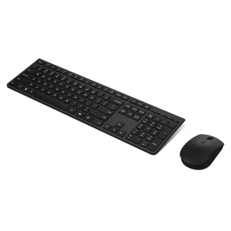 Lenovo 4X31R64357 teclado ratón incluido Office RF Wireless + Bluetooth QWERTY nórdico gris