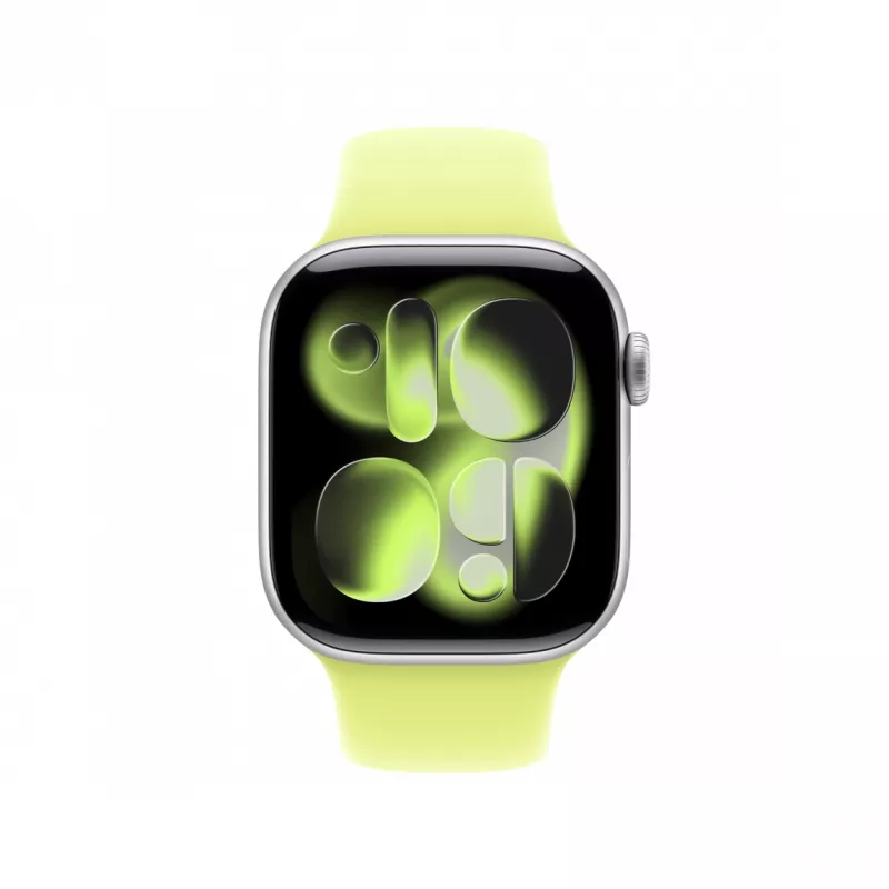 APPLE Correa deportiva 42mm Amarillo neón – M/L