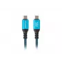 Lanberg CA-CMCM-44CU-0005-BK cable USB-C M/M USB4 de 0,5 m, 240 W, 8K 60 Hz