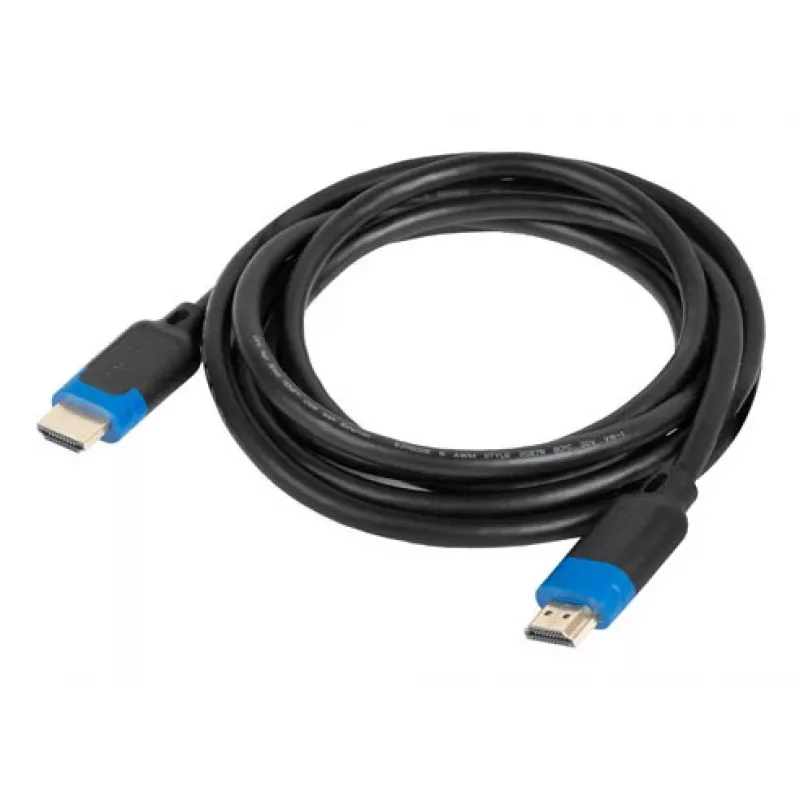 Cable HDMI LANBERG CA-HDMI-30CC-0030-BK 3 m HDMI Type-A macho–macho 48 Gbit/s HDMI 2.1